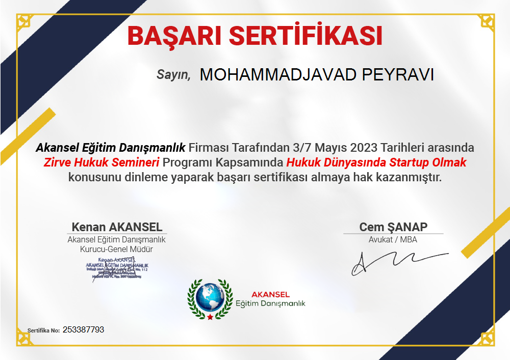 Bilişim & Yazılım Sertifikası #18
